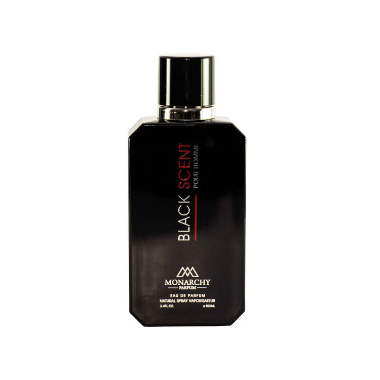 عطر مردانه مونارچی Black Scent با رایحه سیلور سنت، گرم و رسمی
